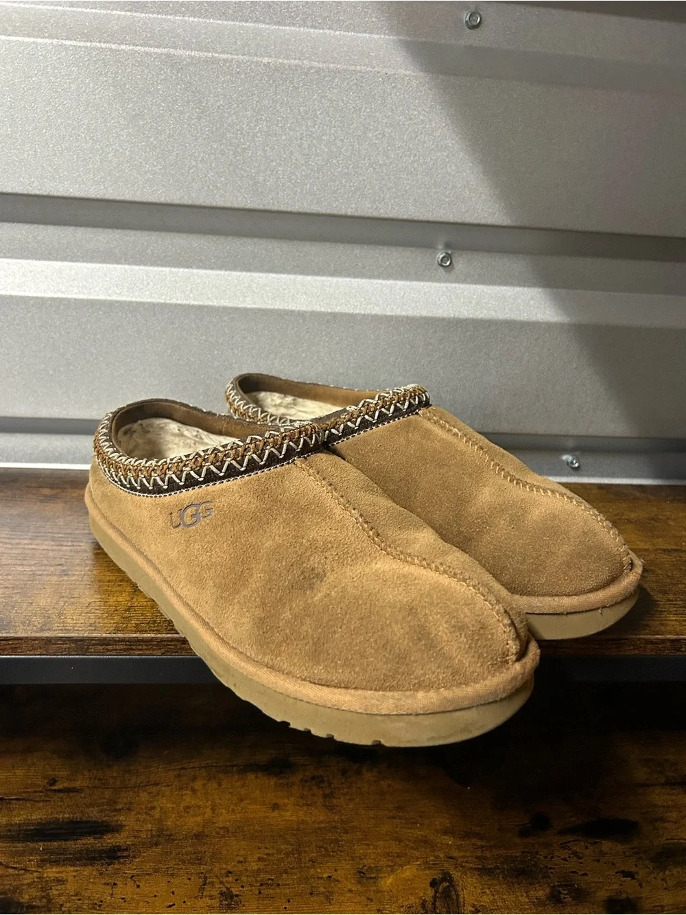 UGG Australia Tasman Men's Slippers - US 9 Chestnut